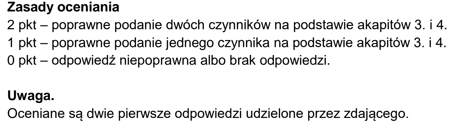 Matura dodatkowa, czerwiec 2025, odpowiedź do zadania 8