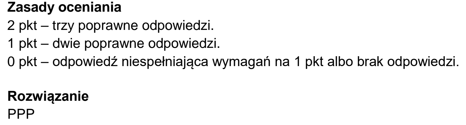 Matura dodatkowa, czerwiec 2026, odpowiedź do zadania 6