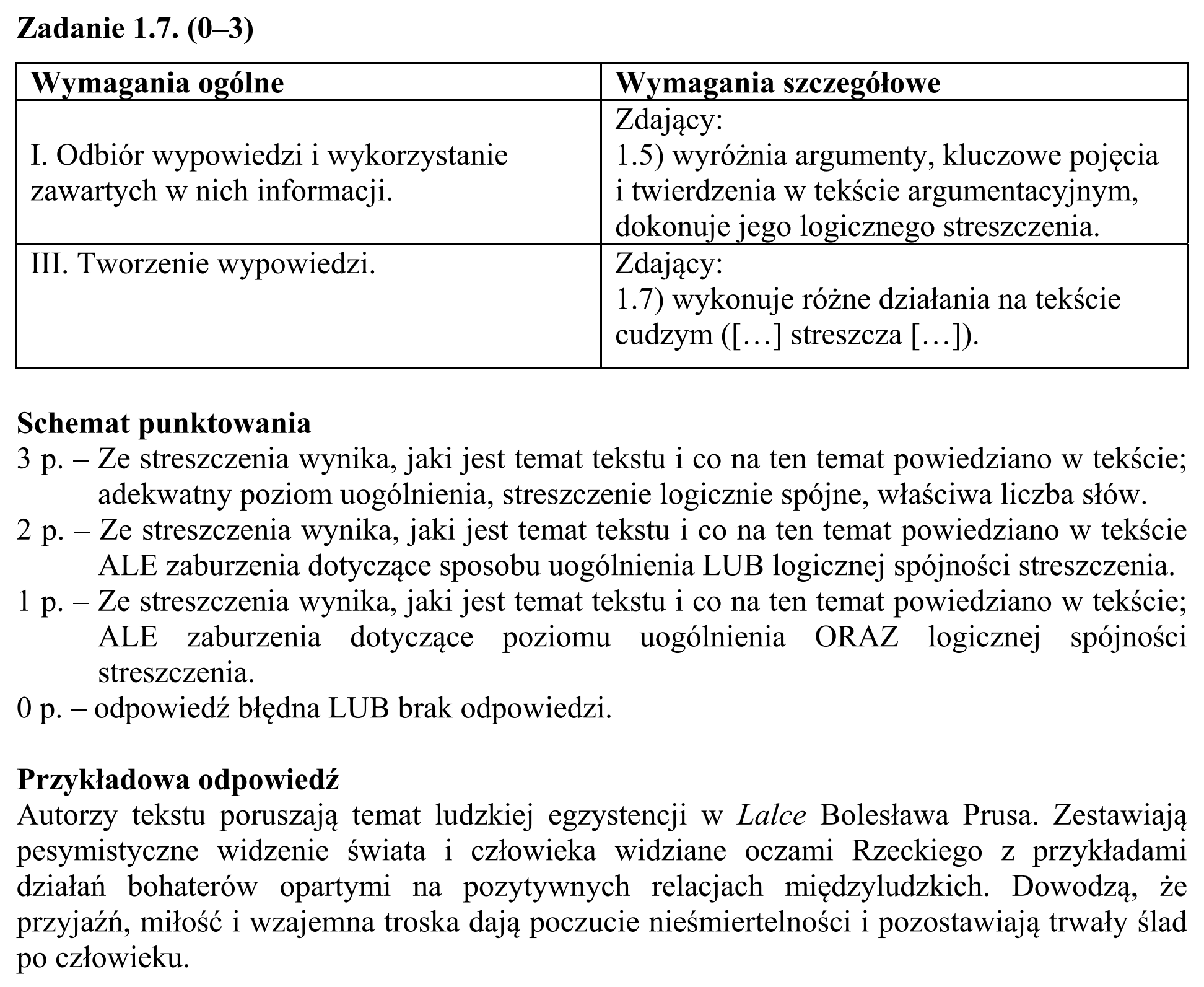 Matura, maj 2016, odpowiedź do zadania 1.7