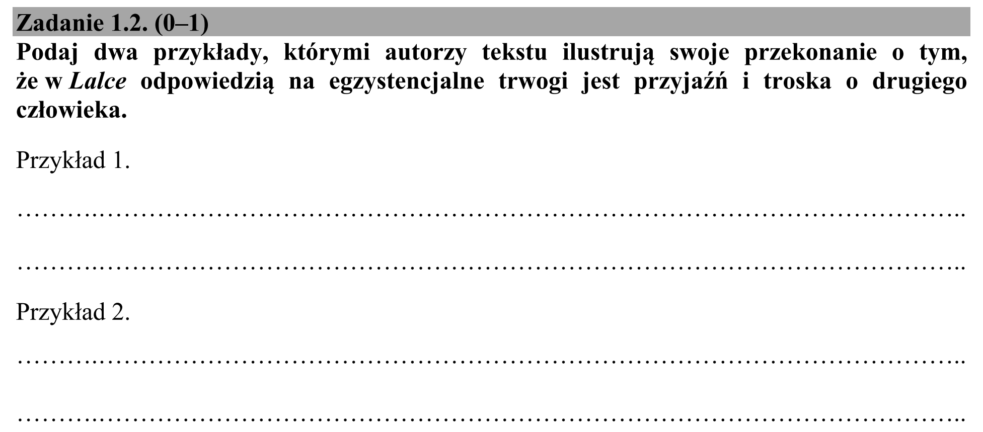 Matura, maj 2016, zadanie 1.2
