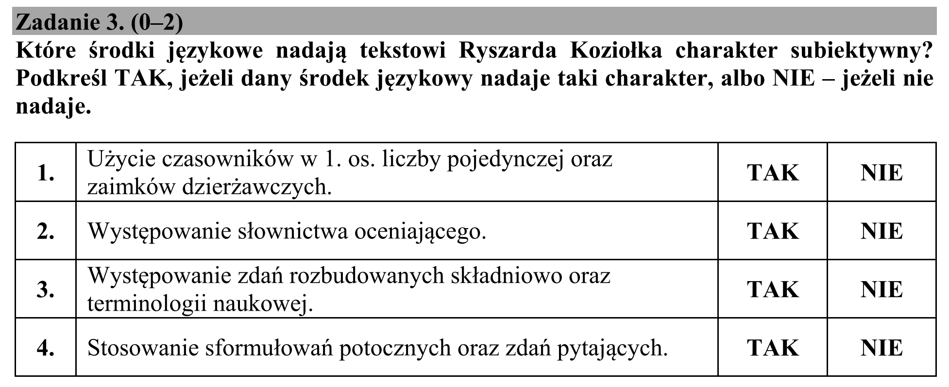 Matura, maj 2017, podgląd zadania 3