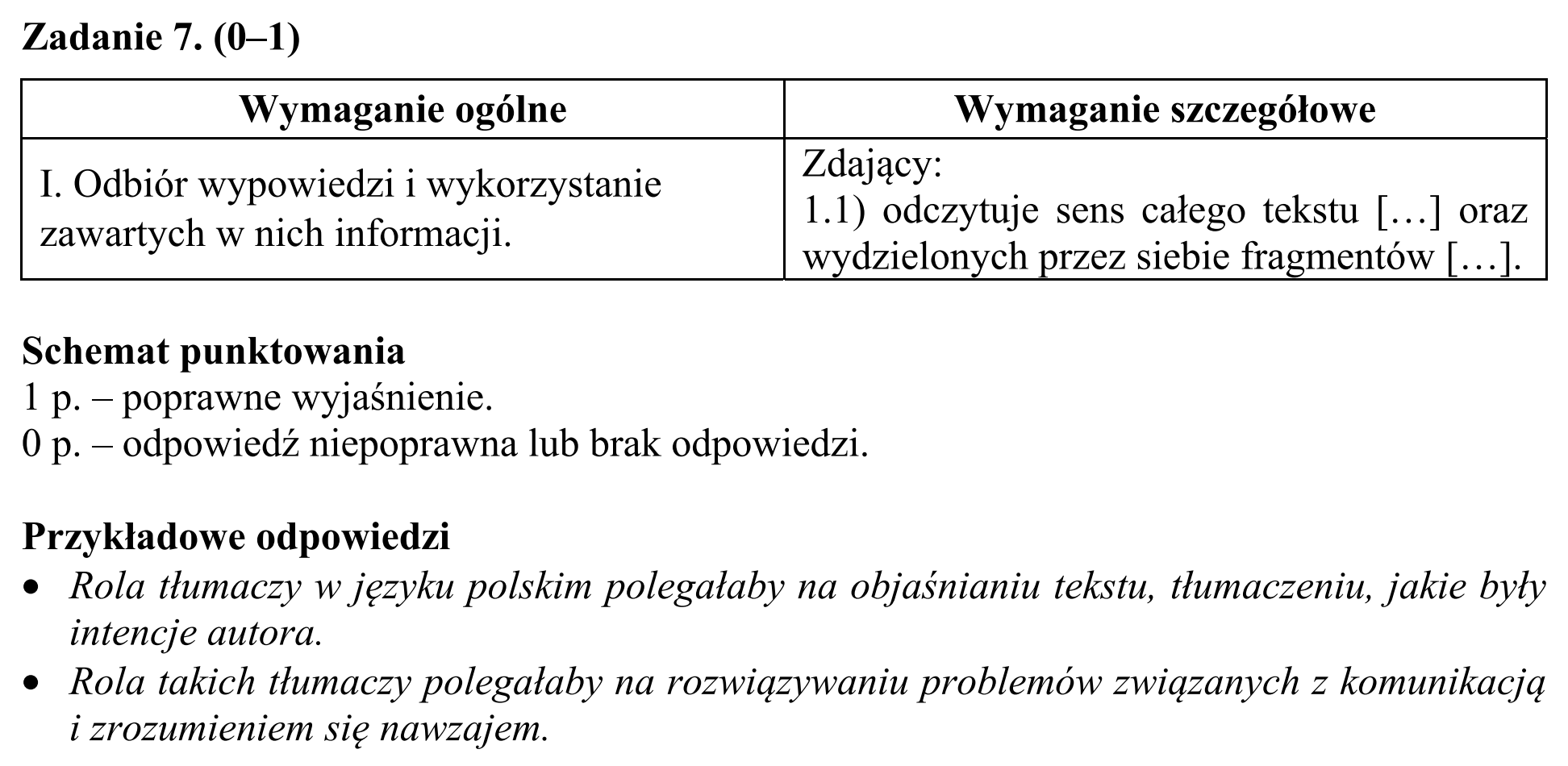 Matura, maj 2018, odpowiedź do zadania 7