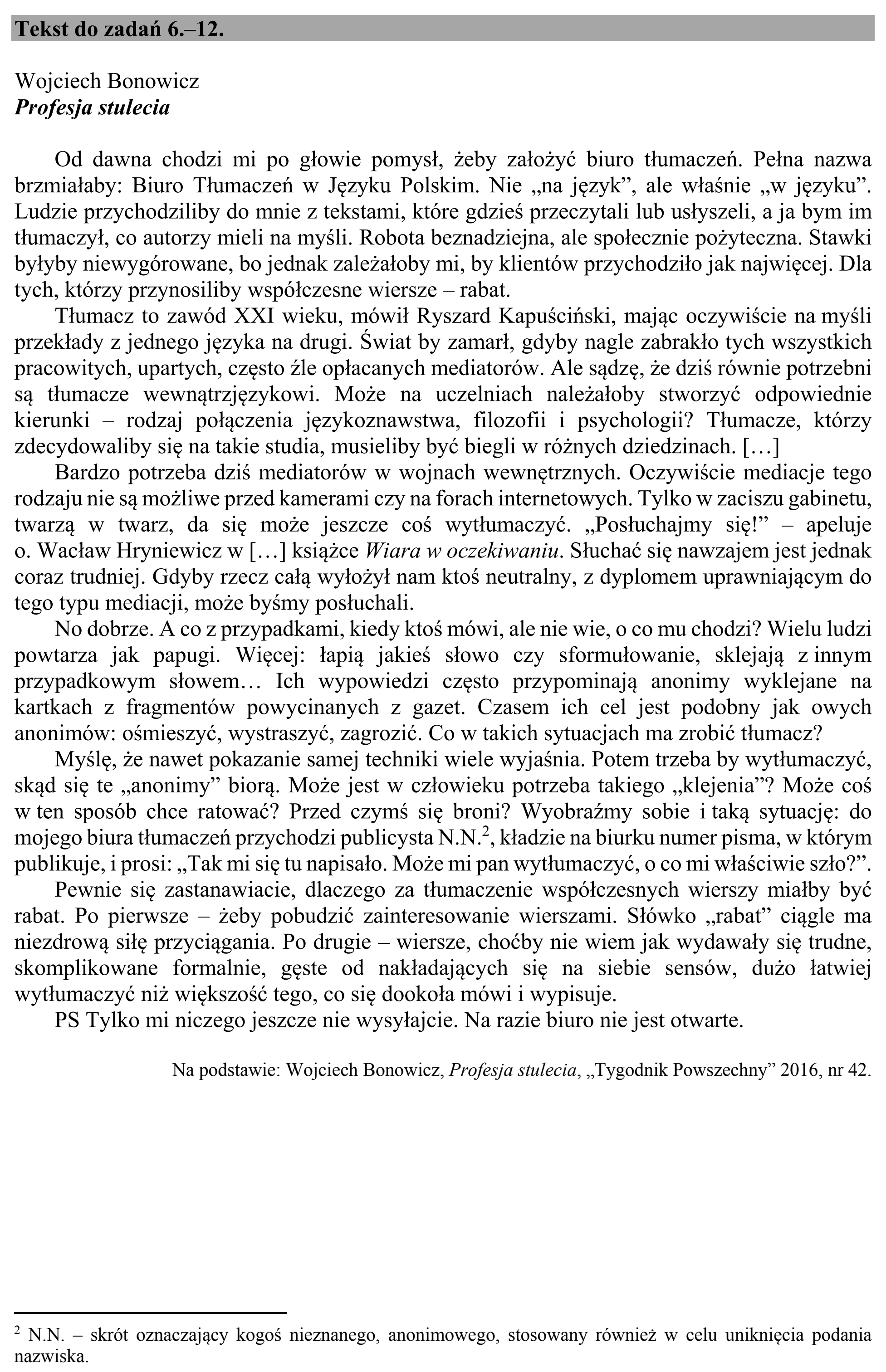 Matura, maj 2018, podgląd zadania 5, fragment 2