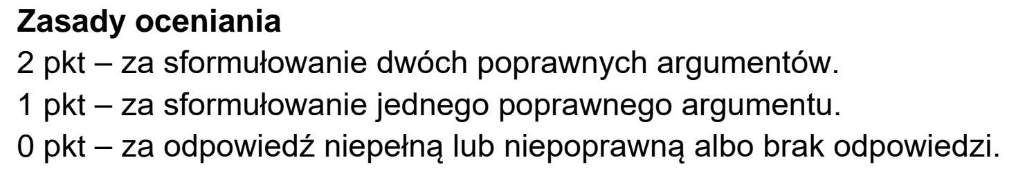 Matura, maj 2020, odpowiedź do zadania 10, fragment 1