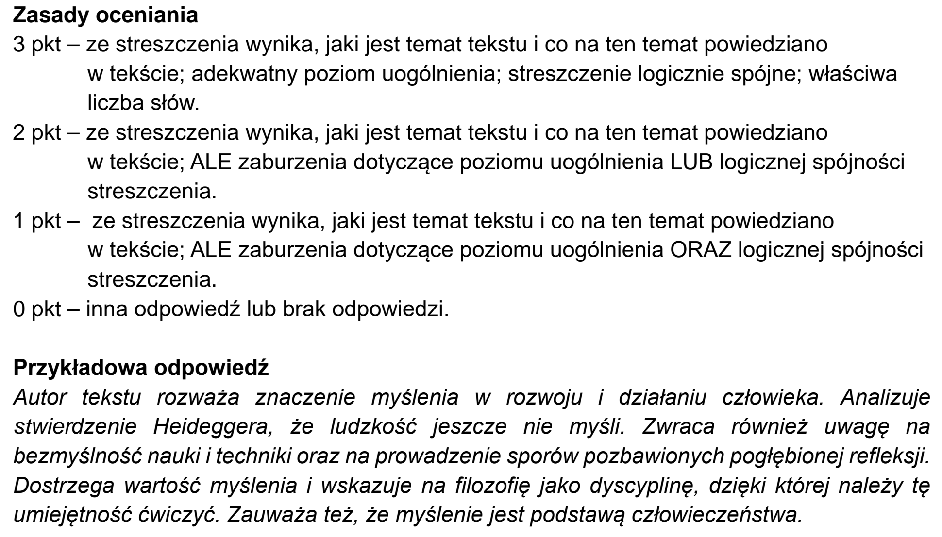 Matura, maj 2020, odpowiedź do zadania 13