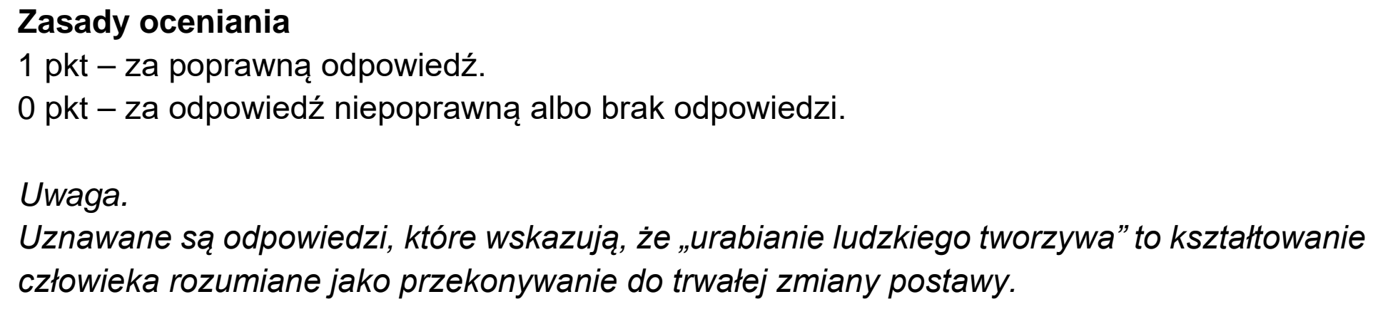 Matura, maj 2020, odpowiedź do zadania 4, fragment 1