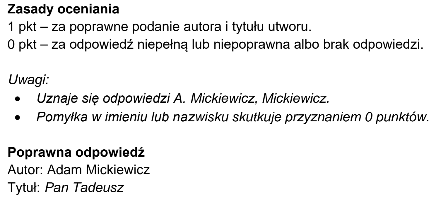 Matura, maj 2020, odpowiedź do zadania 7, fragment 1