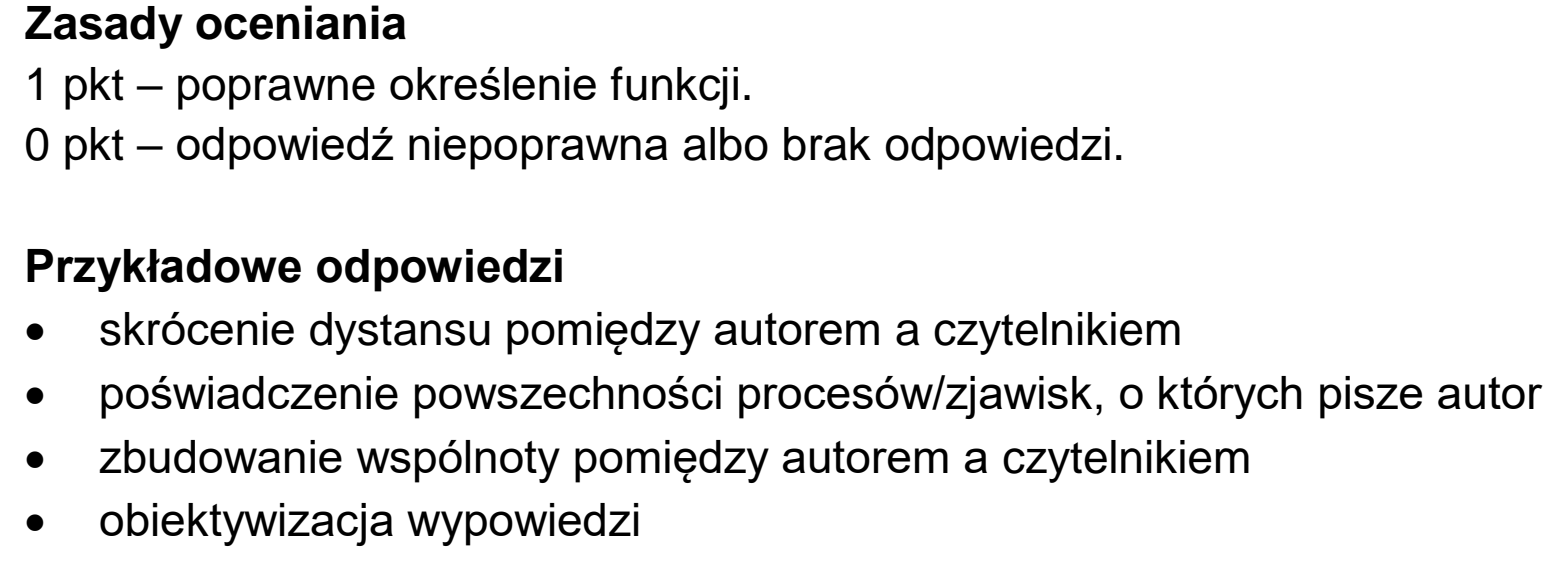 Matura, maj 2023, odpowiedź do zadania 10