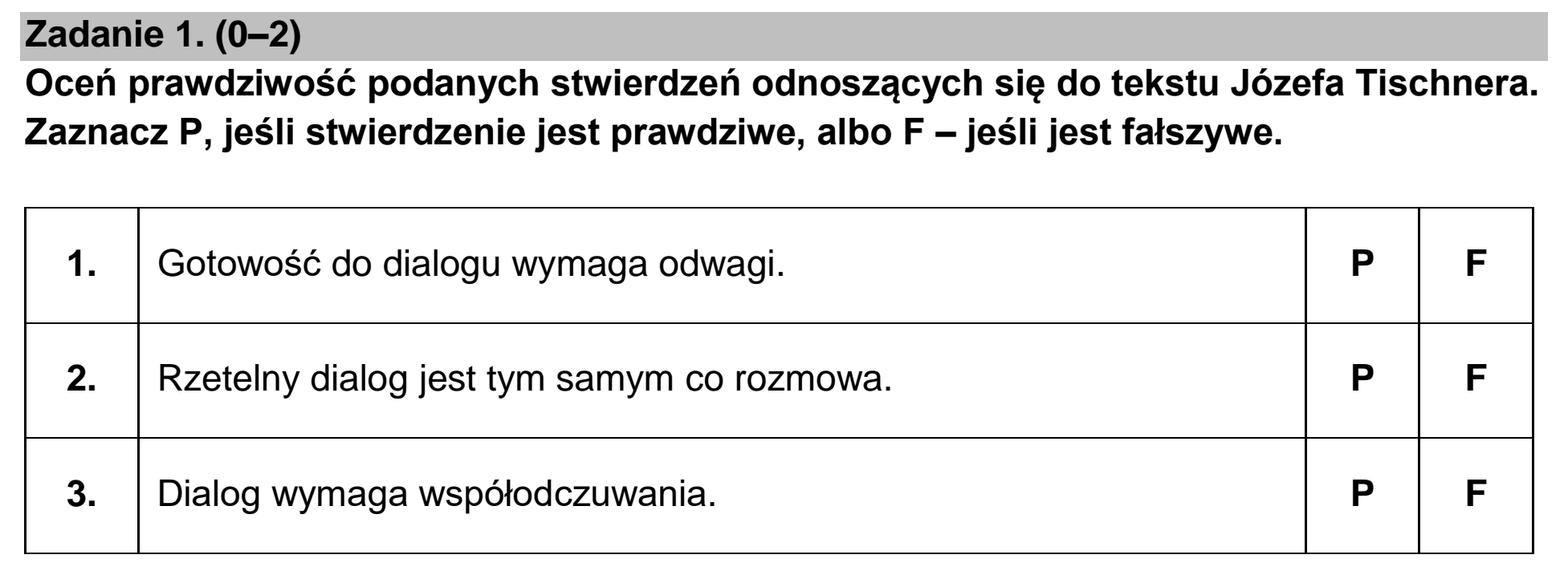 Matura, maj 2023, podgląd zadania 1