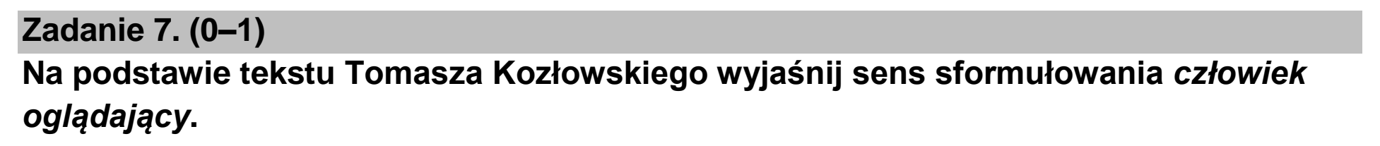 Matura, maj 2023, podgląd zadania 7