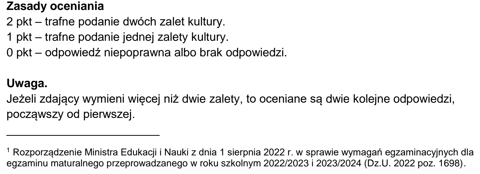 Matura, maj 2024, odpowiedź do zadania 2