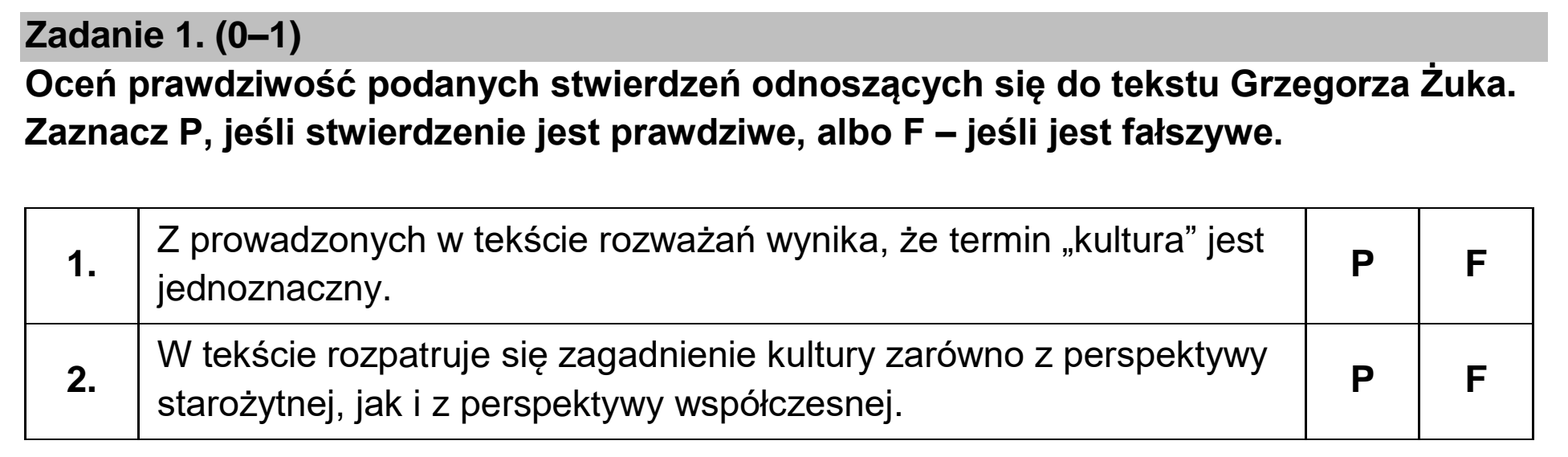 Matura, maj 2024, podgląd zadania 1