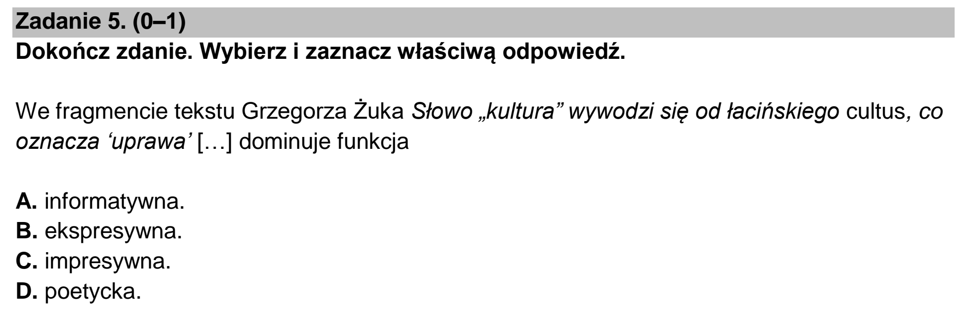 Matura, maj 2024, podgląd zadania 5
