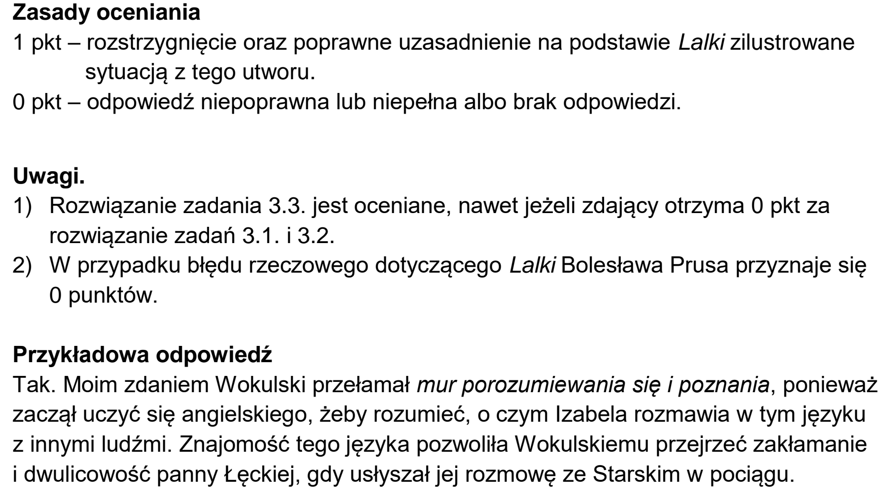 Matura, maj 2025, odpowiedź do zadania 3.3