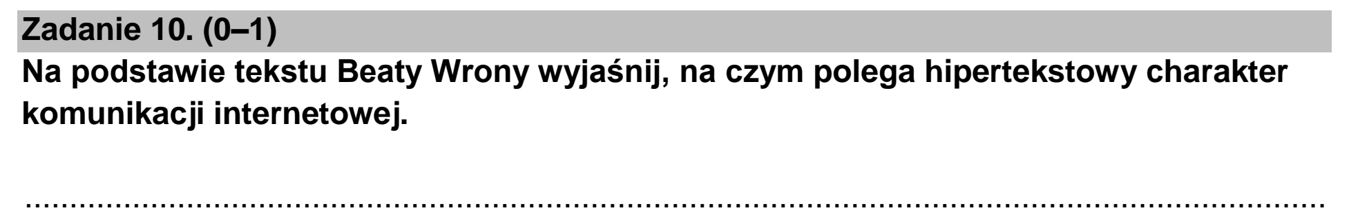 Matura, maj 2025, podgląd zadania 10