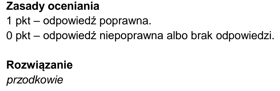 Matura, maj 2026, odpowiedź do zadania 11