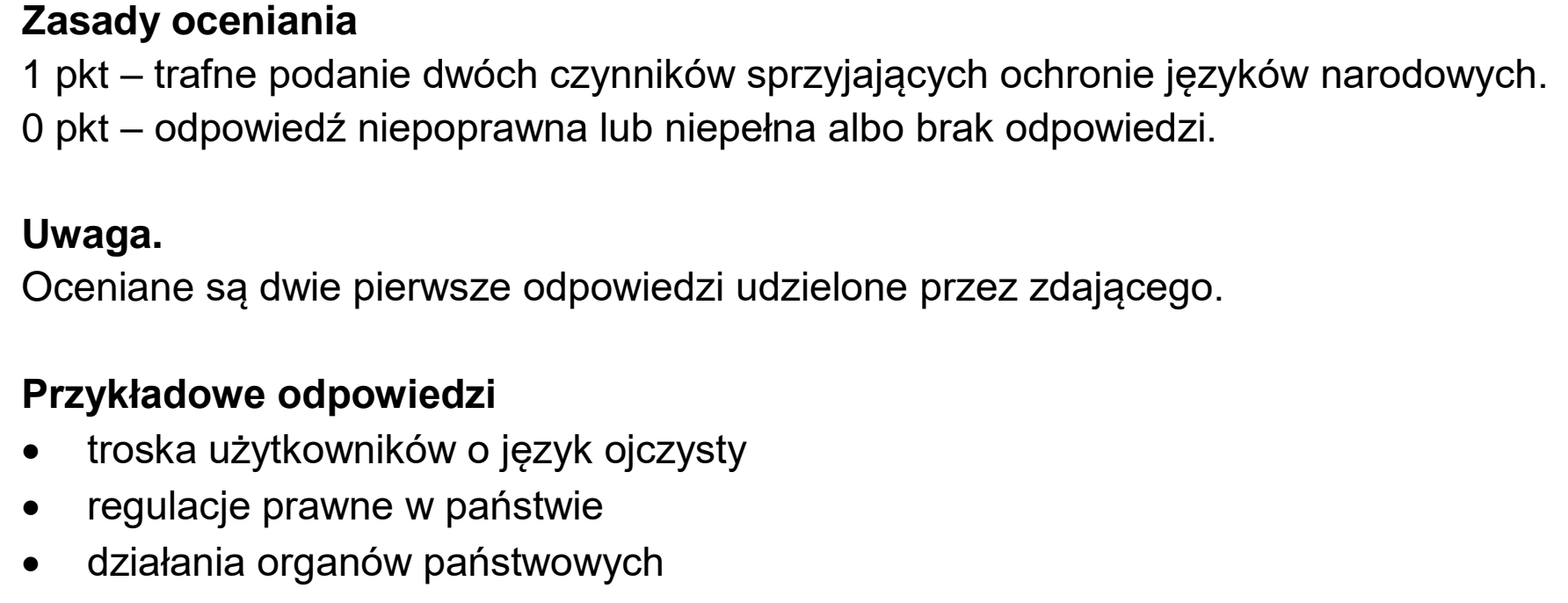 Matura, maj 2026, odpowiedź do zadania 4