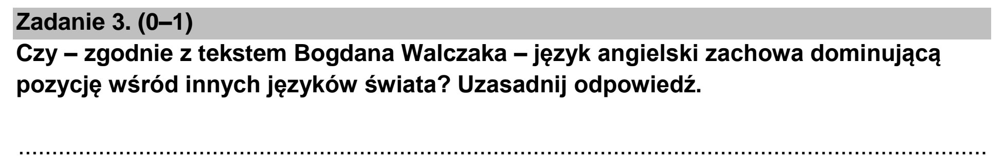 Matura, maj 2026, podgląd zadania 3