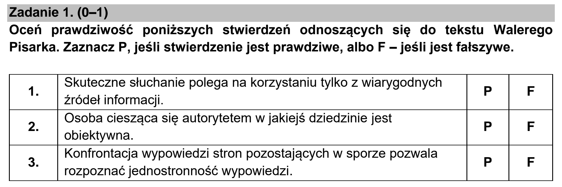 Matura próbna, marzec 2021, podgląd zadania 1