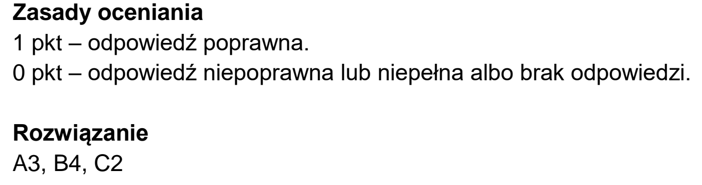 Matura dodatkowa, czerwiec 2023, odpowiedź do zadania 13