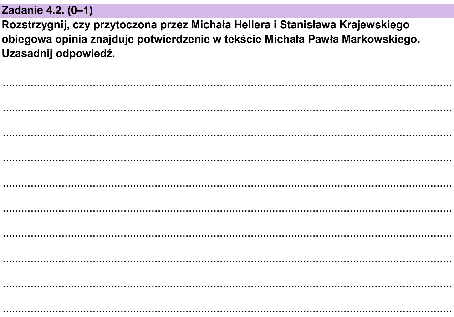 Matura dodatkowa, czerwiec 2023, zadanie 4.2