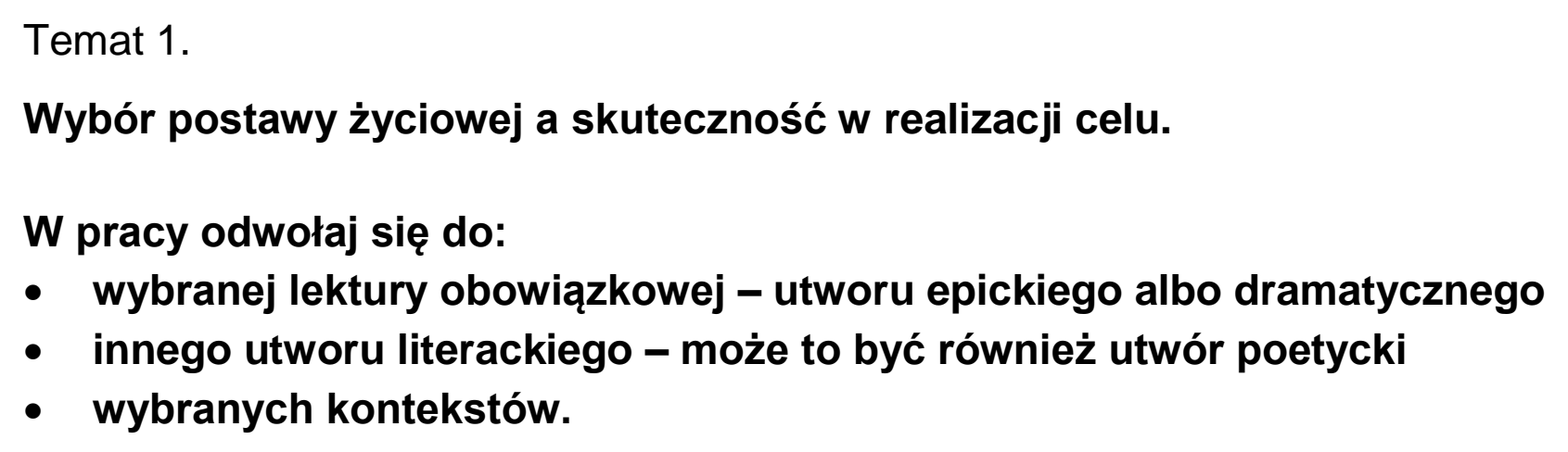 Matura dodatkowa, czerwiec 2023, podgląd zadania 1