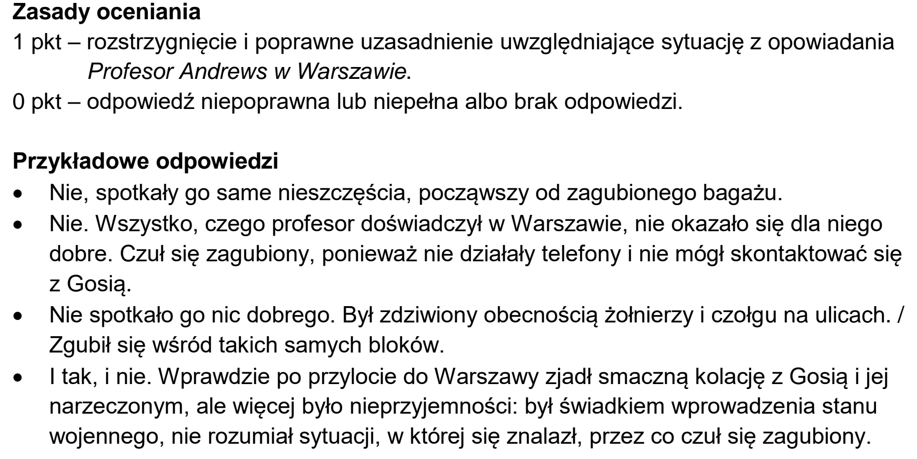 Matura dodatkowa, czerwiec 2024, odpowiedź do zadania 15