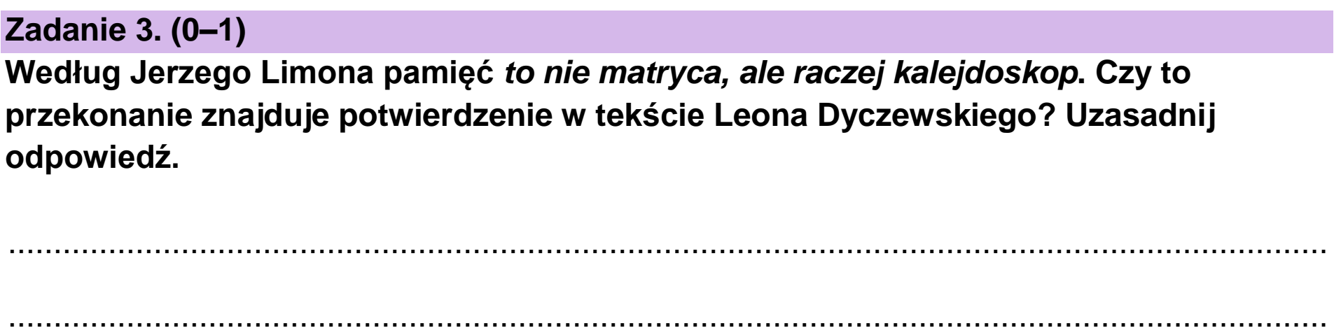 Matura dodatkowa, czerwiec 2024, podgląd zadania 3