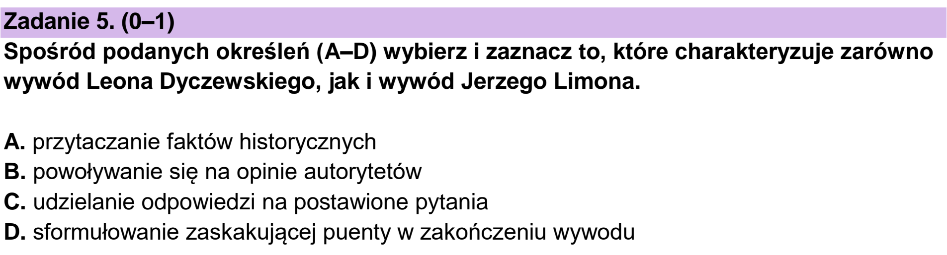 Matura dodatkowa, czerwiec 2024, podgląd zadania 5