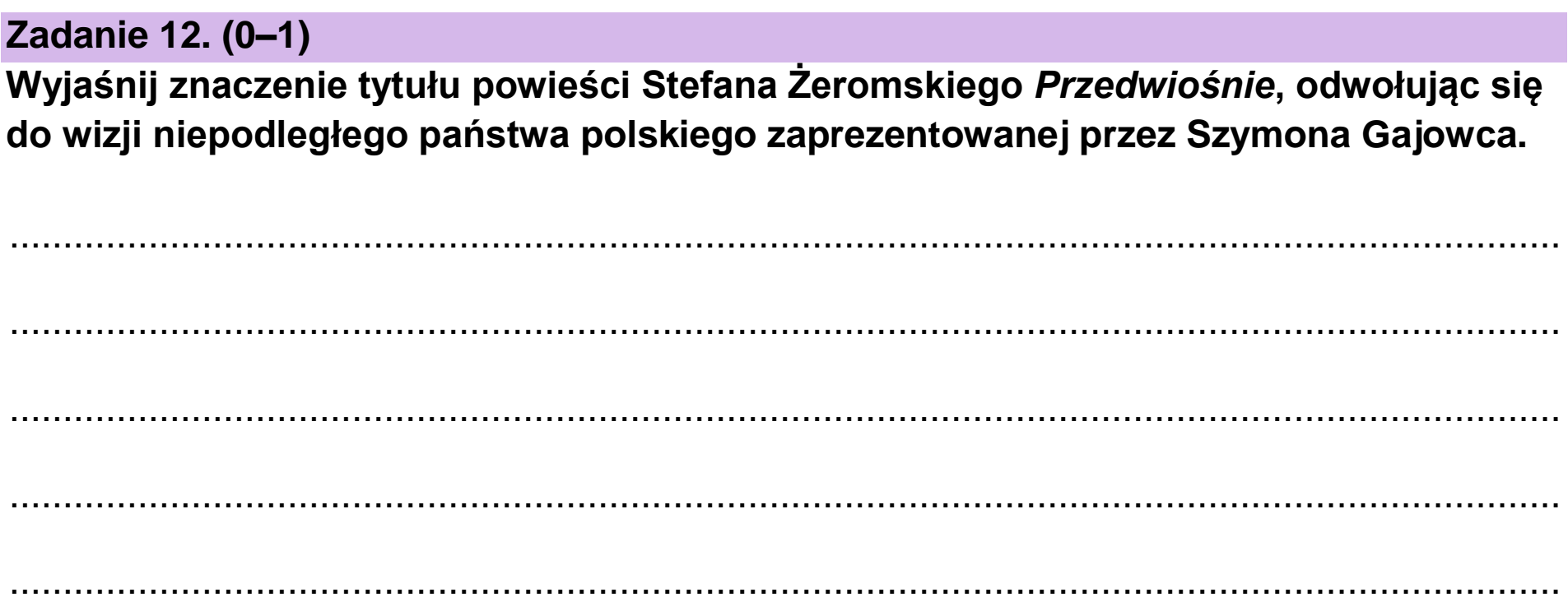 Matura dodatkowa, czerwiec 2025, podgląd zadania 12