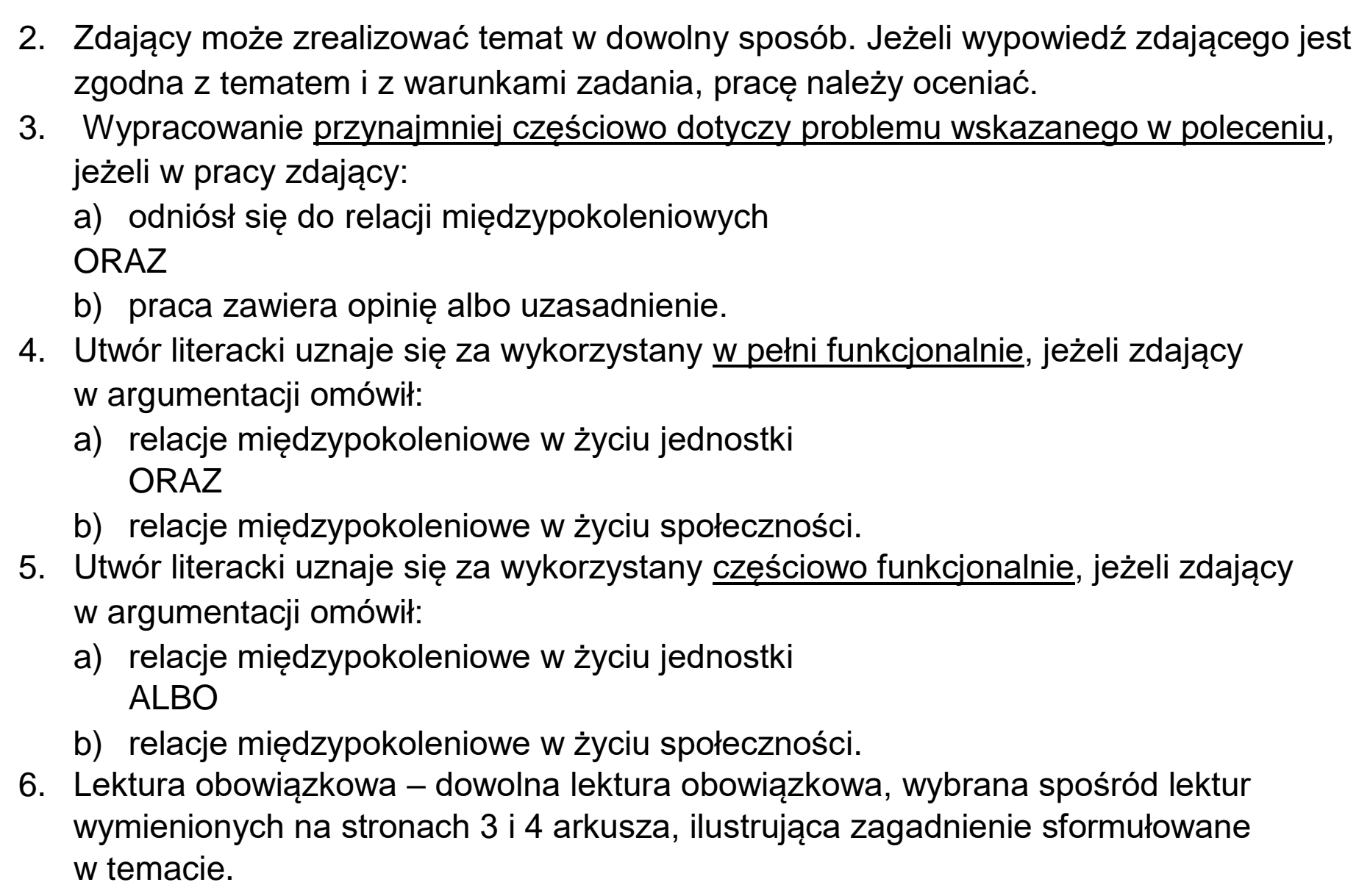 Matura dodatkowa, czerwiec 2025, odpowiedź do zadania 1, fragment 2