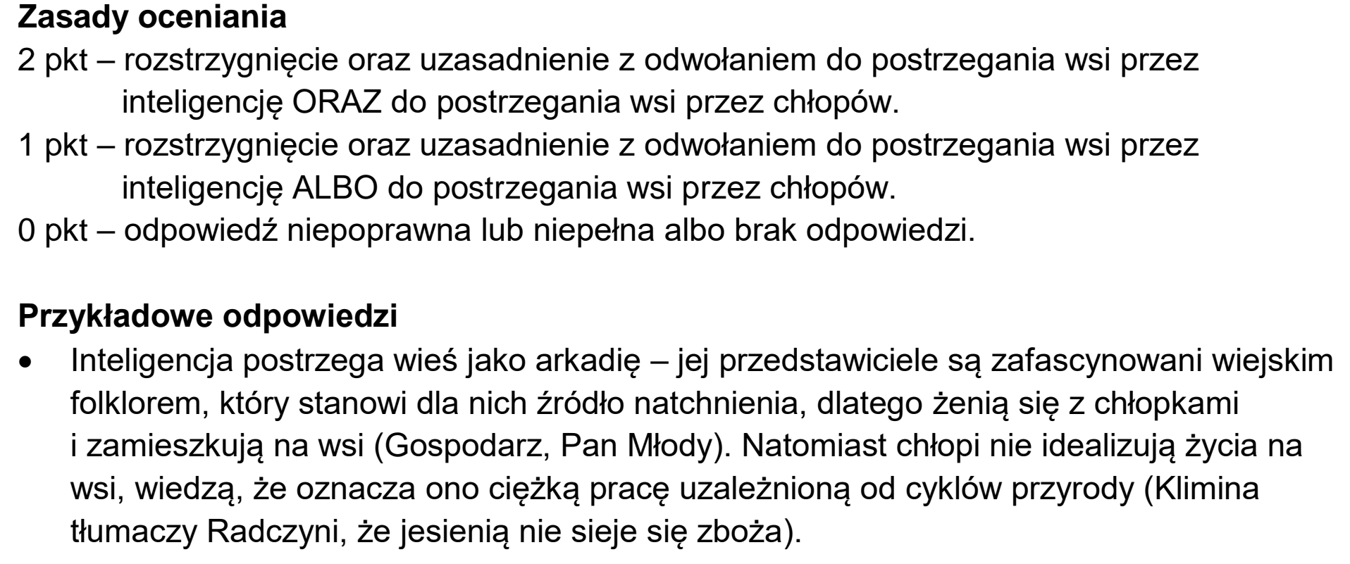 Matura dodatkowa, czerwiec 2026, odpowiedź do zadania 12, fragment 1