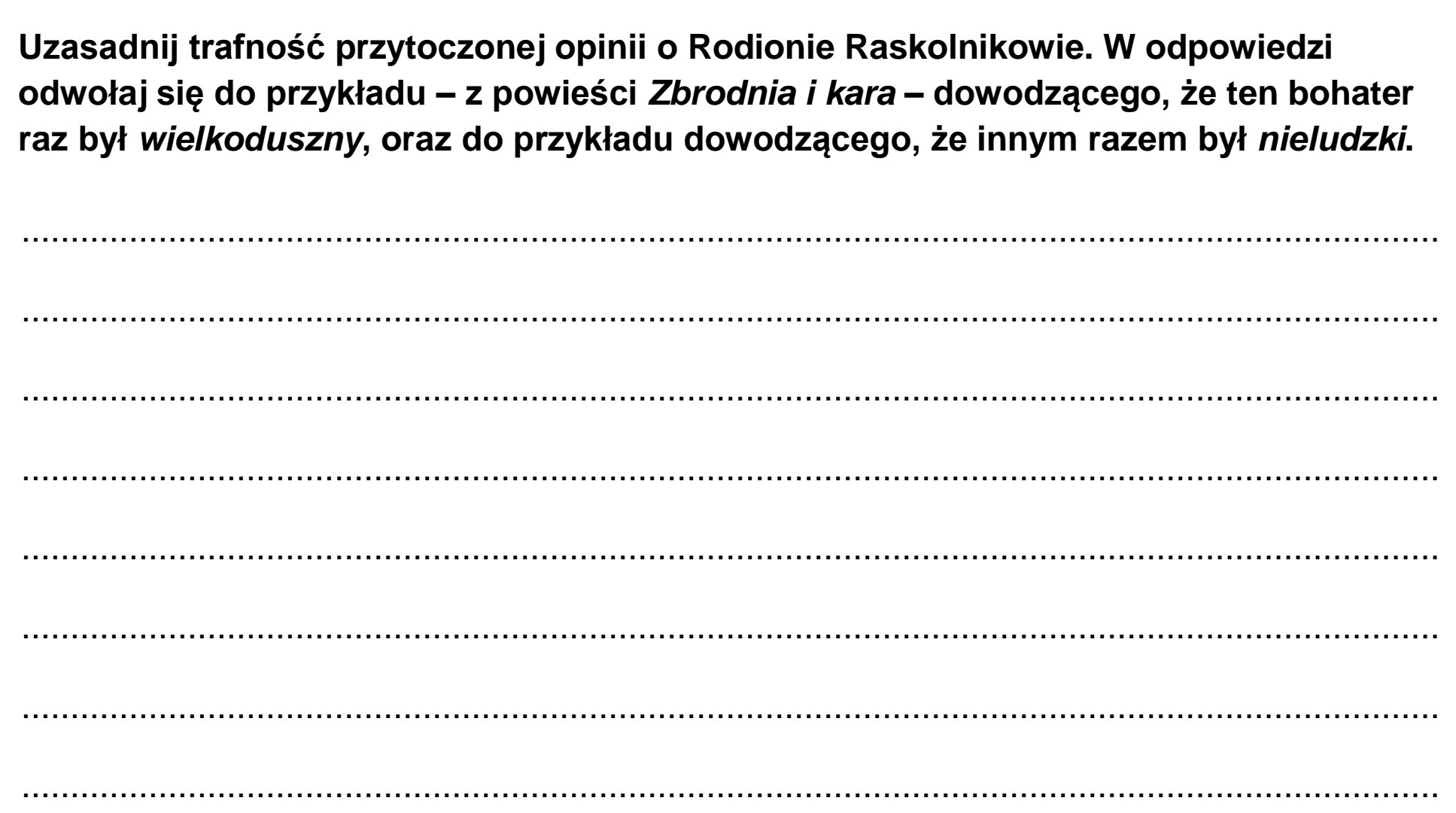 Matura dodatkowa, czerwiec 2026, podgląd zadania 11, fragment 2