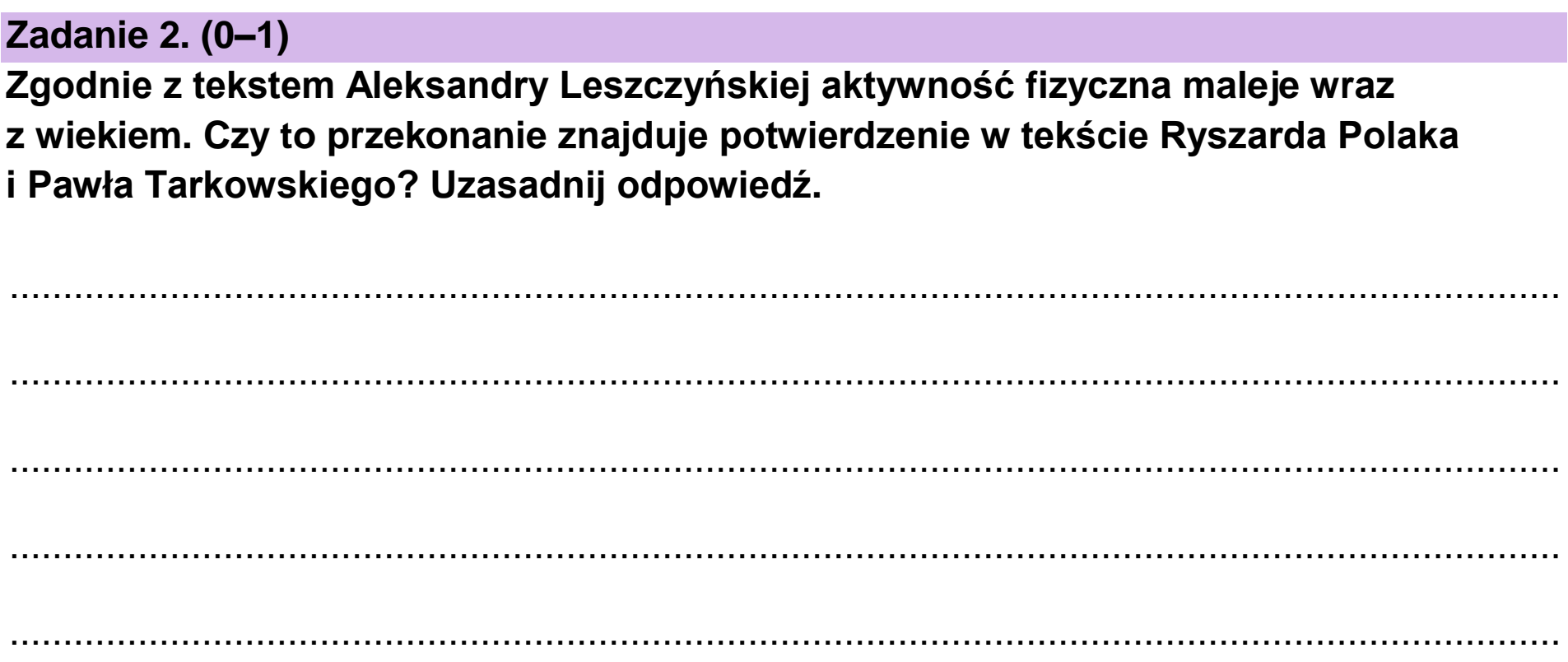 Matura dodatkowa, czerwiec 2026, podgląd zadania 2