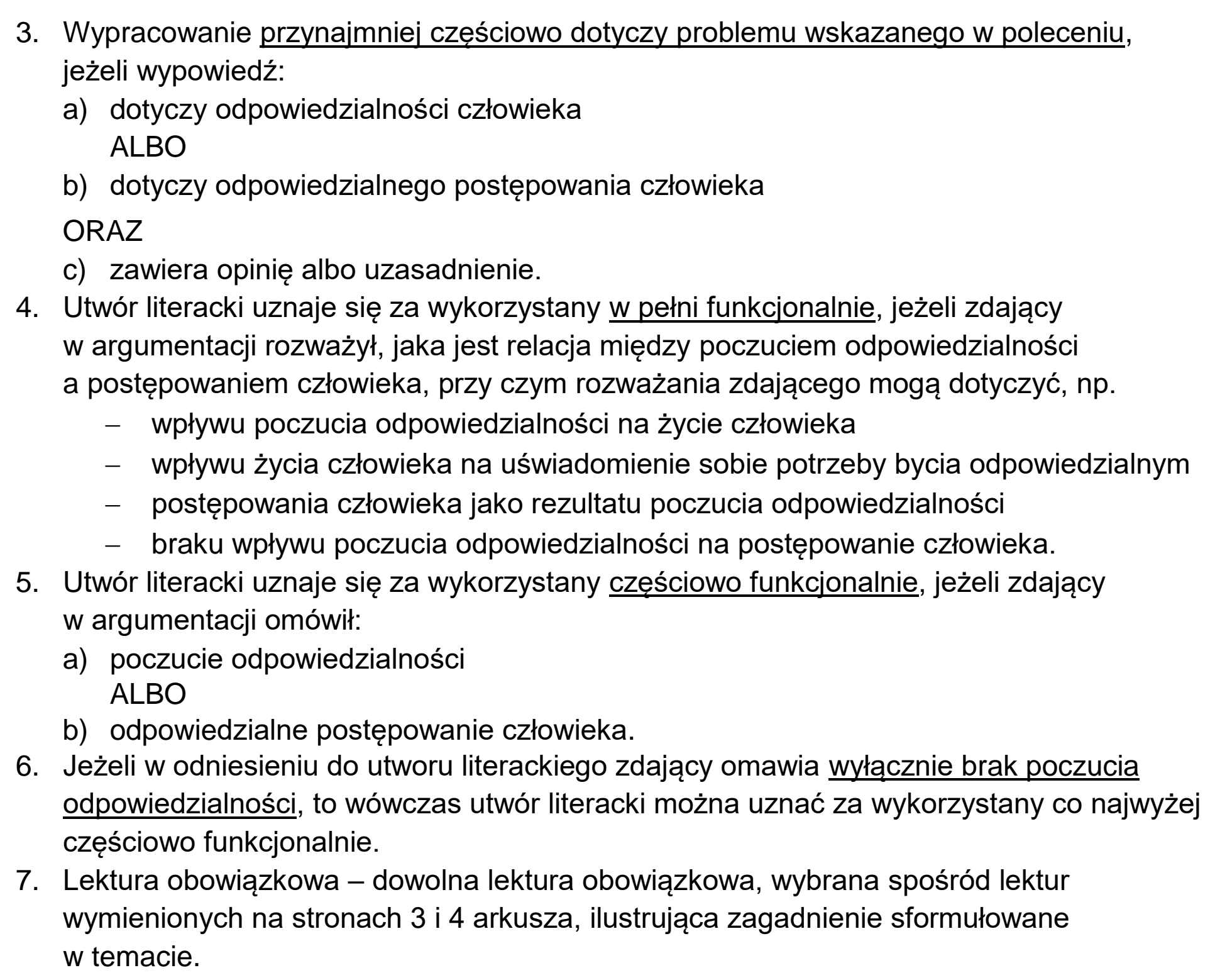 Matura dodatkowa, czerwiec 2026, odpowiedź do zadania 1, fragment 2