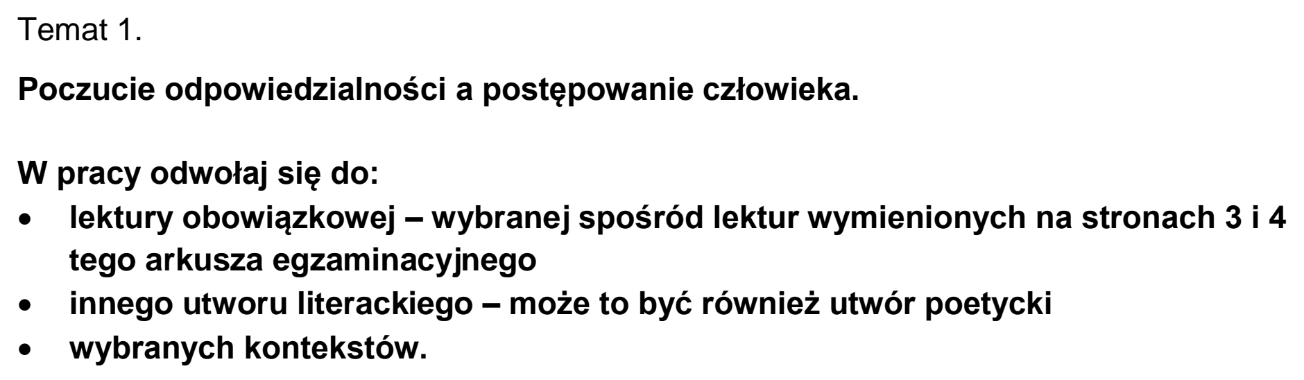 Matura dodatkowa, czerwiec 2026, podgląd zadania 1