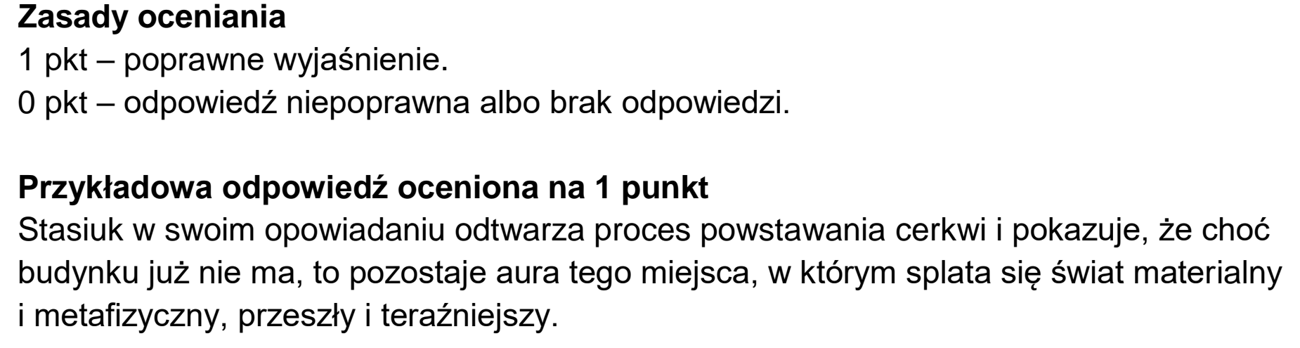 Matura próbna, grudzien 2022, odpowiedź do zadania 15