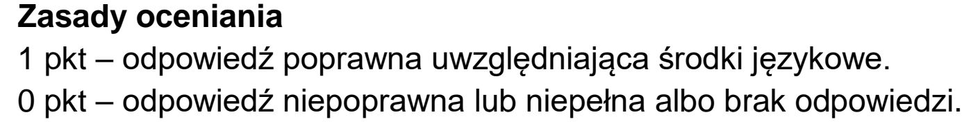 Matura próbna, grudzien 2022, odpowiedź do zadania 3