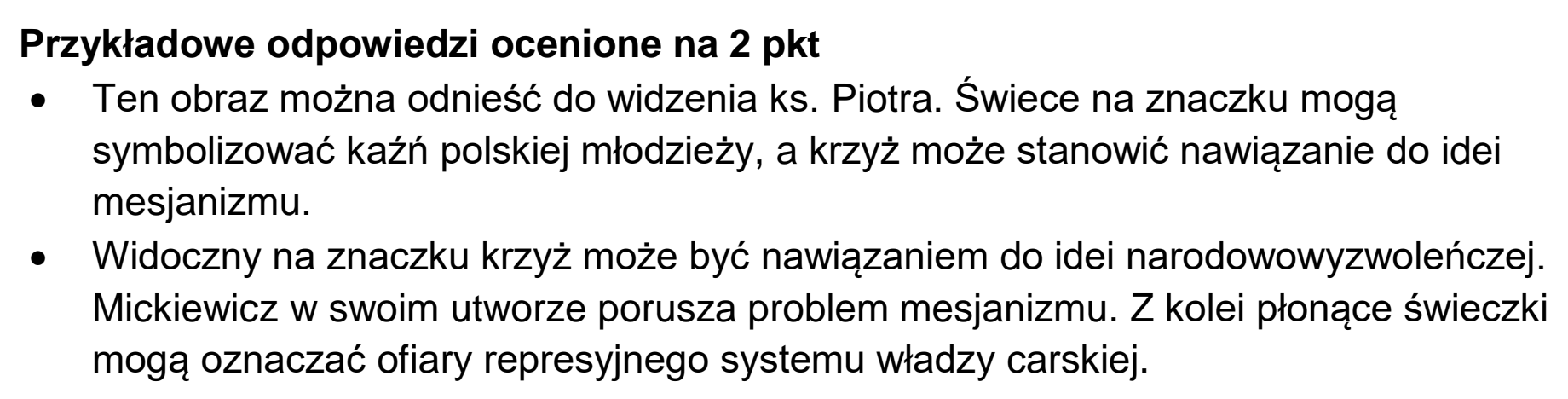 Matura próbna, grudzien 2023, odpowiedź do zadania 9.1, fragment 2