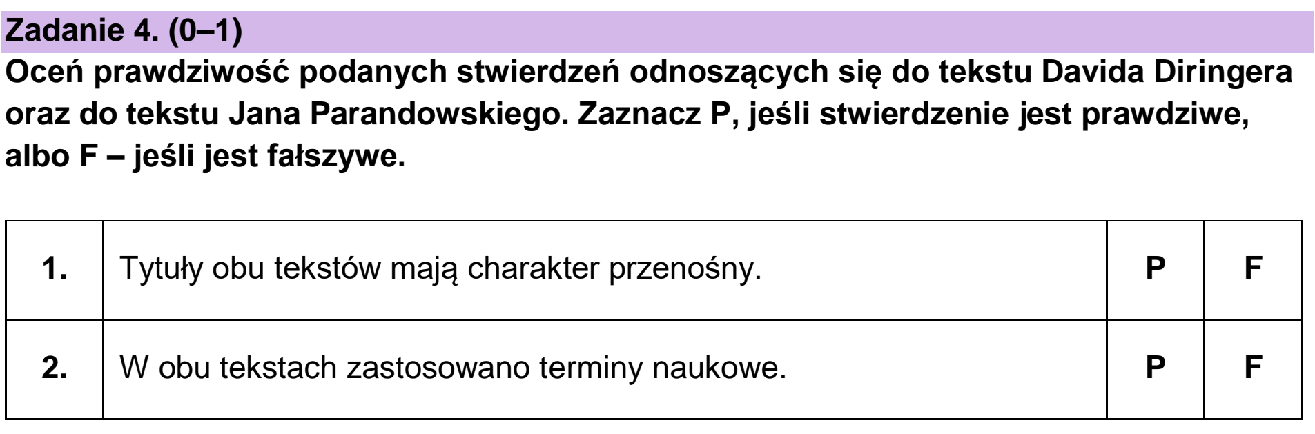 Matura próbna, grudzien 2023, podgląd zadania 4
