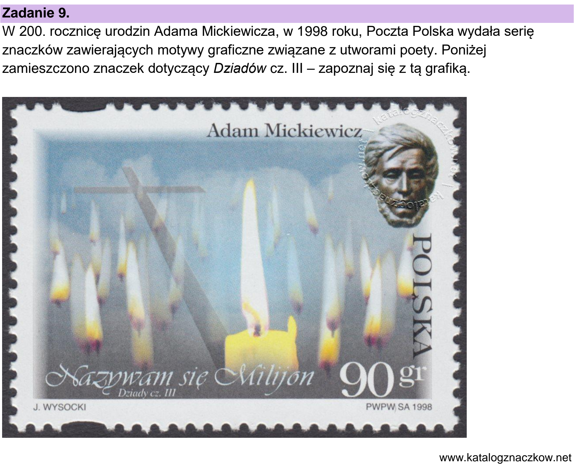 Matura próbna, grudzien 2023, wstęp zadania 9