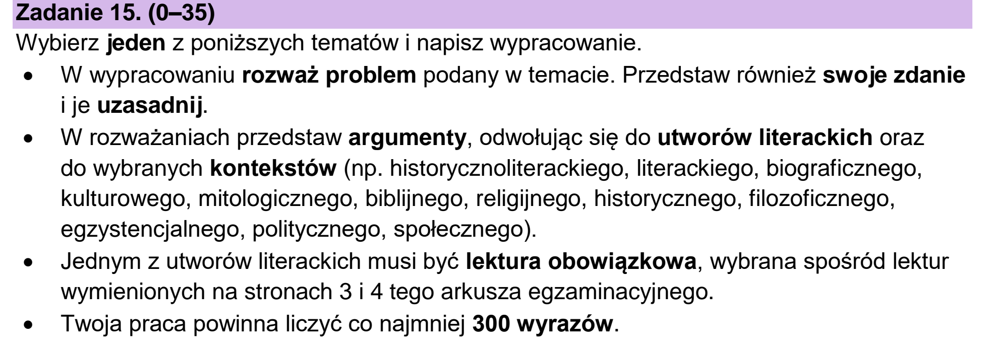 Matura próbna, grudzien 2024, odpowiedź do zadania 15