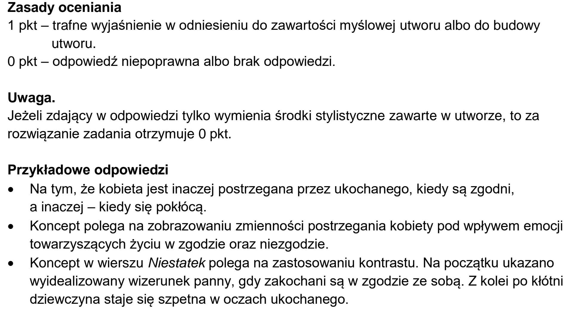 Matura, maj 2024, odpowiedź do zadania 10