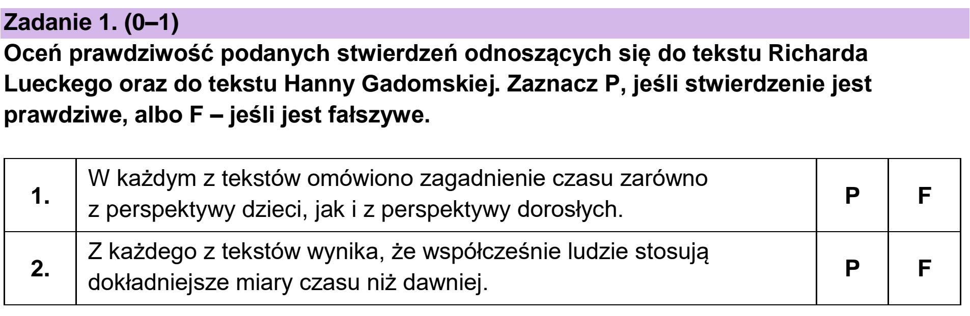 Matura, maj 2024, podgląd zadania 1