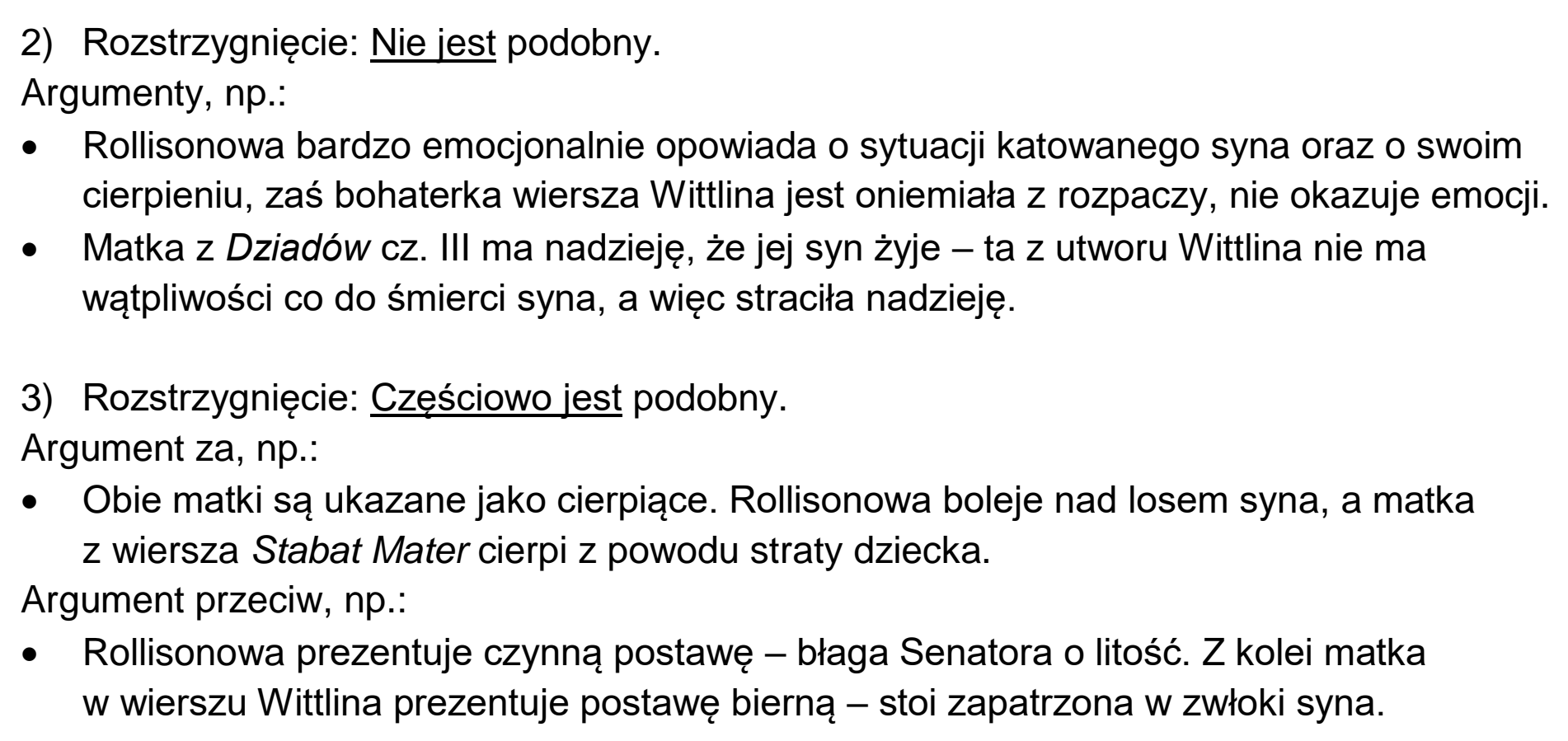 Matura, maj 2025, odpowiedź do zadania 9, fragment 2