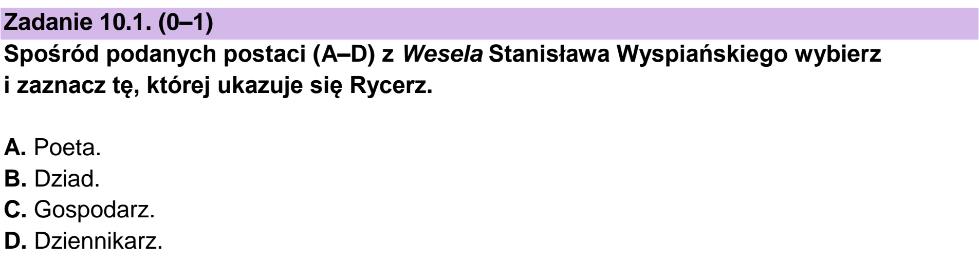 Matura, maj 2025, podgląd zadania 10