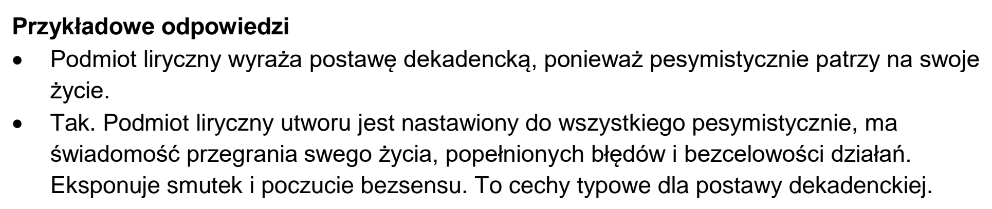 Matura, maj 2026, odpowiedź do zadania 12.1, fragment 2