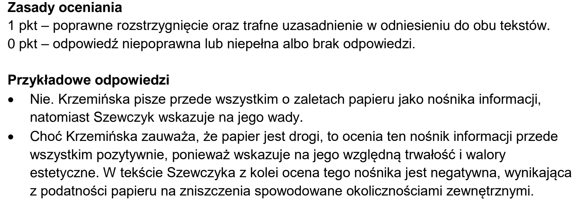 Matura, maj 2026, odpowiedź do zadania 3