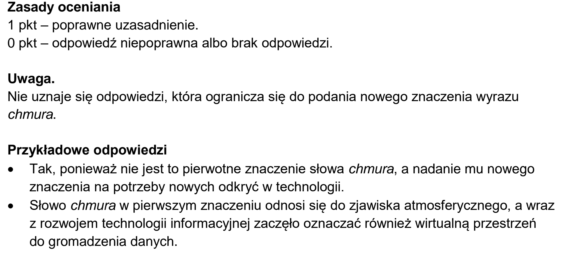 Matura, maj 2026, odpowiedź do zadania 5