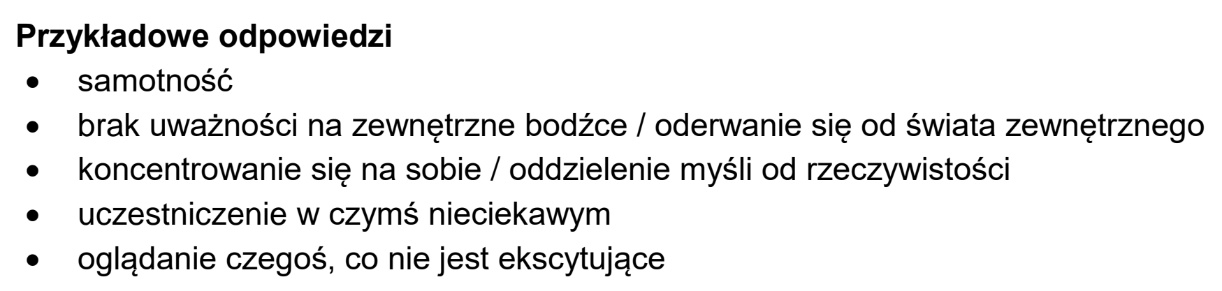 Matura próbna, marzec 2026, odpowiedź do zadania 2, fragment 2